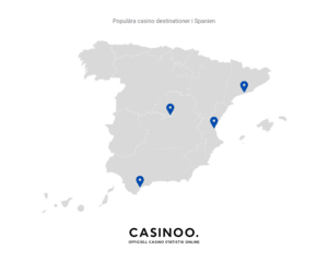 Populära casinodestinationer i Spanien