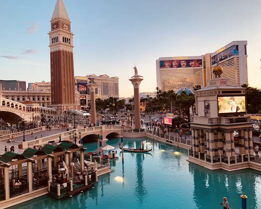 The Venetian hotel & casino i Las Vegas