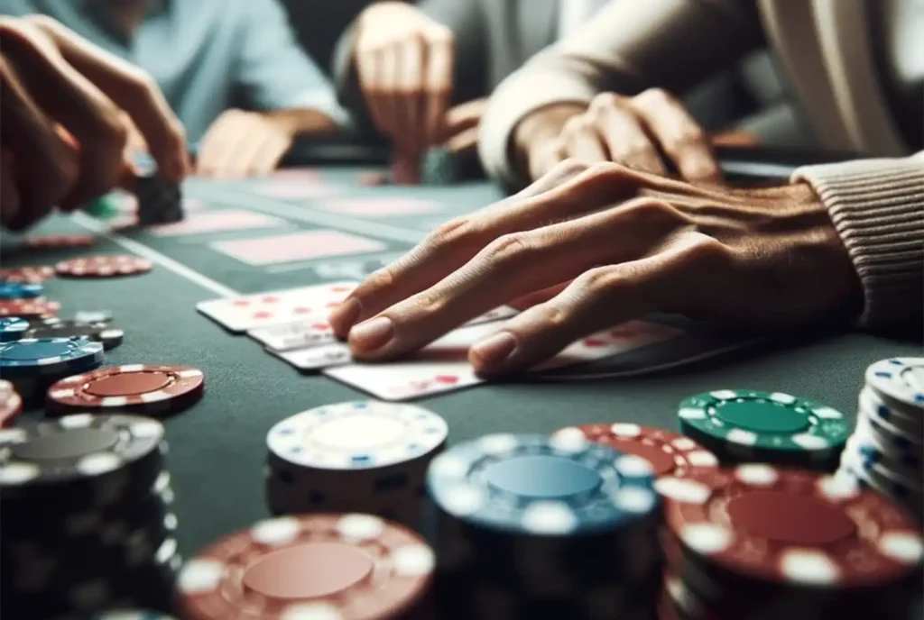 Vad menas med triss i poker